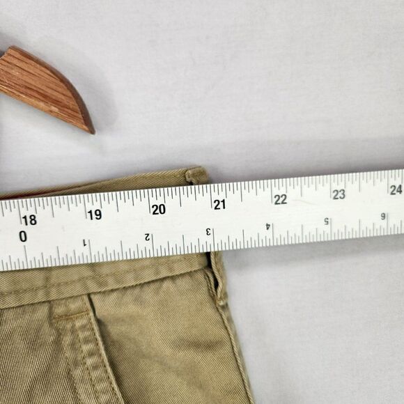 Perry Ellis Cottons Mens Cargo Shorts Sz 42 Brown Pockets Big and Tall - Picture 3 of 8